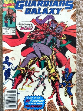 Guardians Of The Galaxy 1990 - Marvel Comics (2 - Jul 1990) comic book collectible [Barcode 071486013181] - Main Image 1
