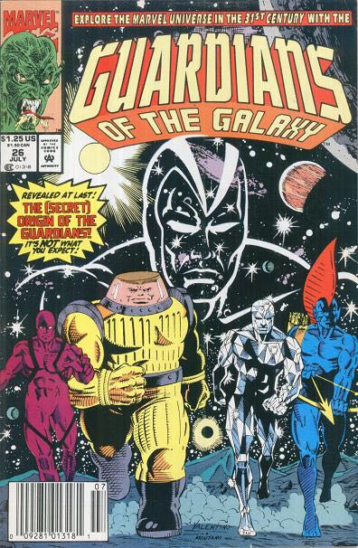 Guardians of the Galaxy - Marvel Comics (26 - Jul 1992) comic book collectible - Main Image 1