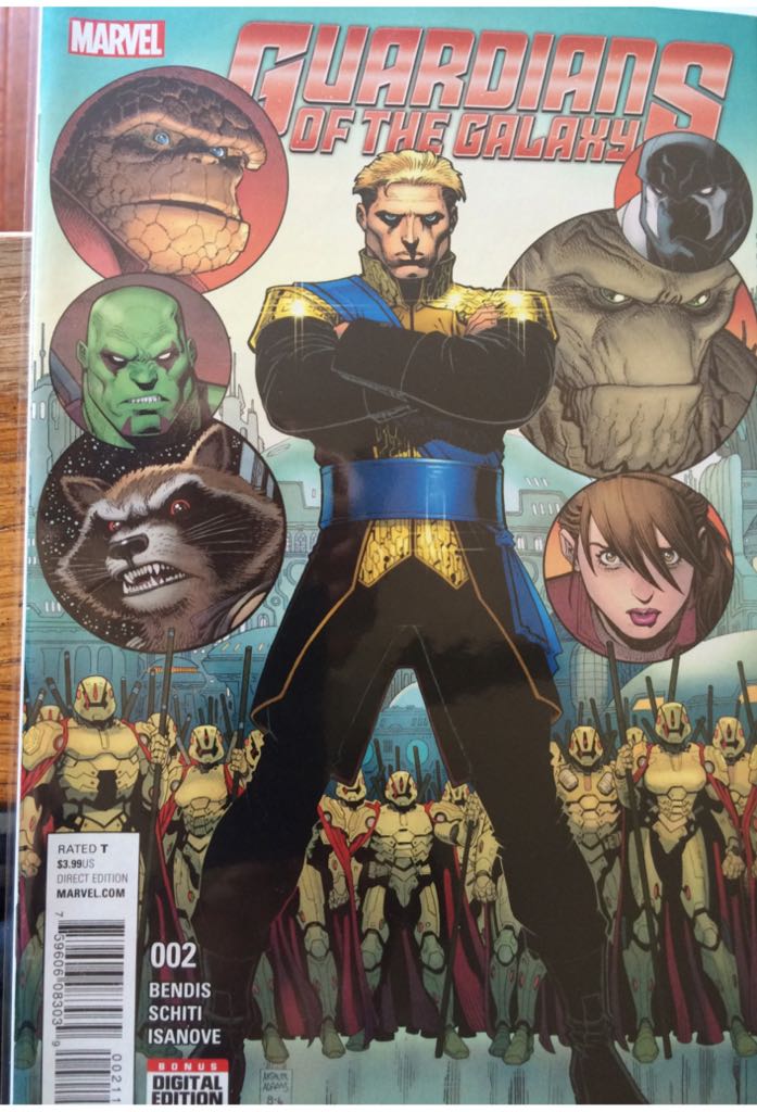 Guardians Of The Galaxy - Marvel Comics (2 - Jan 2016) comic book collectible [Barcode 75960608303900211] - Main Image 1