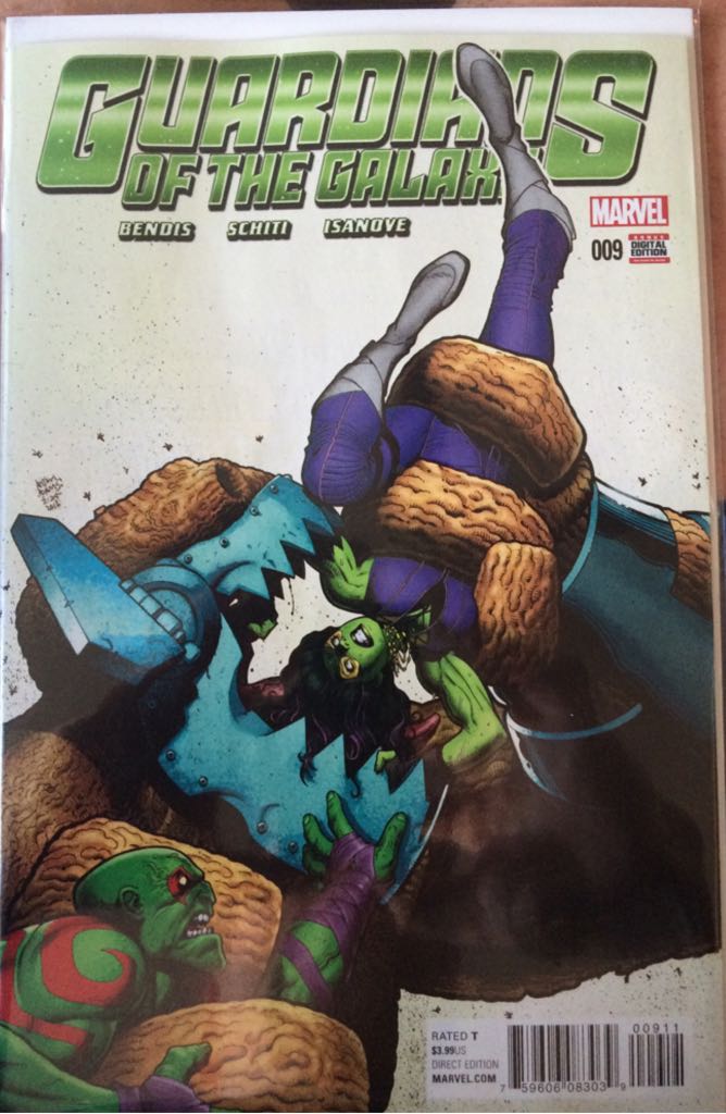 Guardians Of The Galaxy - Marvel Comics (9 - Aug 2016) comic book collectible [Barcode 75960608303900911] - Main Image 1