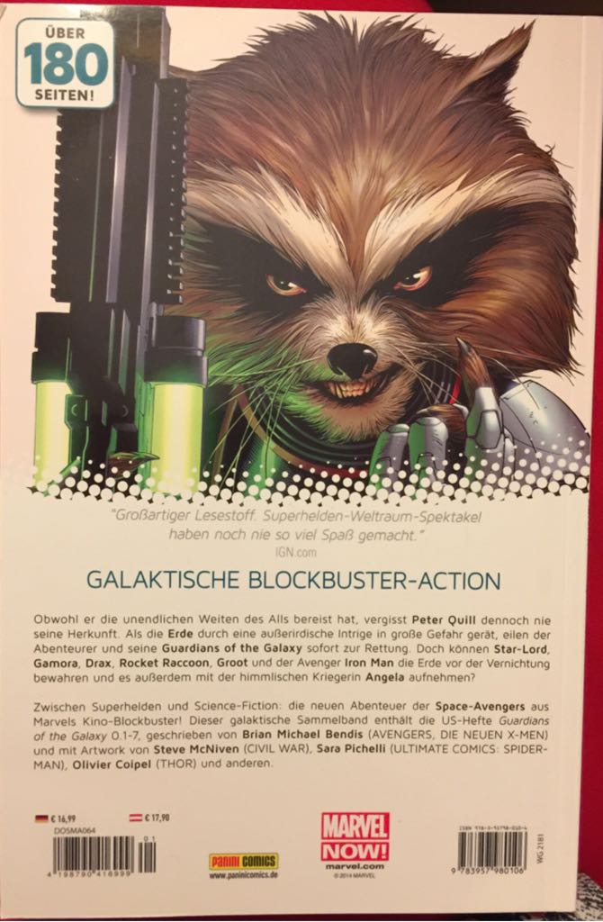 Guardians Of The Galaxy  comic book collectible [Barcode 419879041699901] - Main Image 2