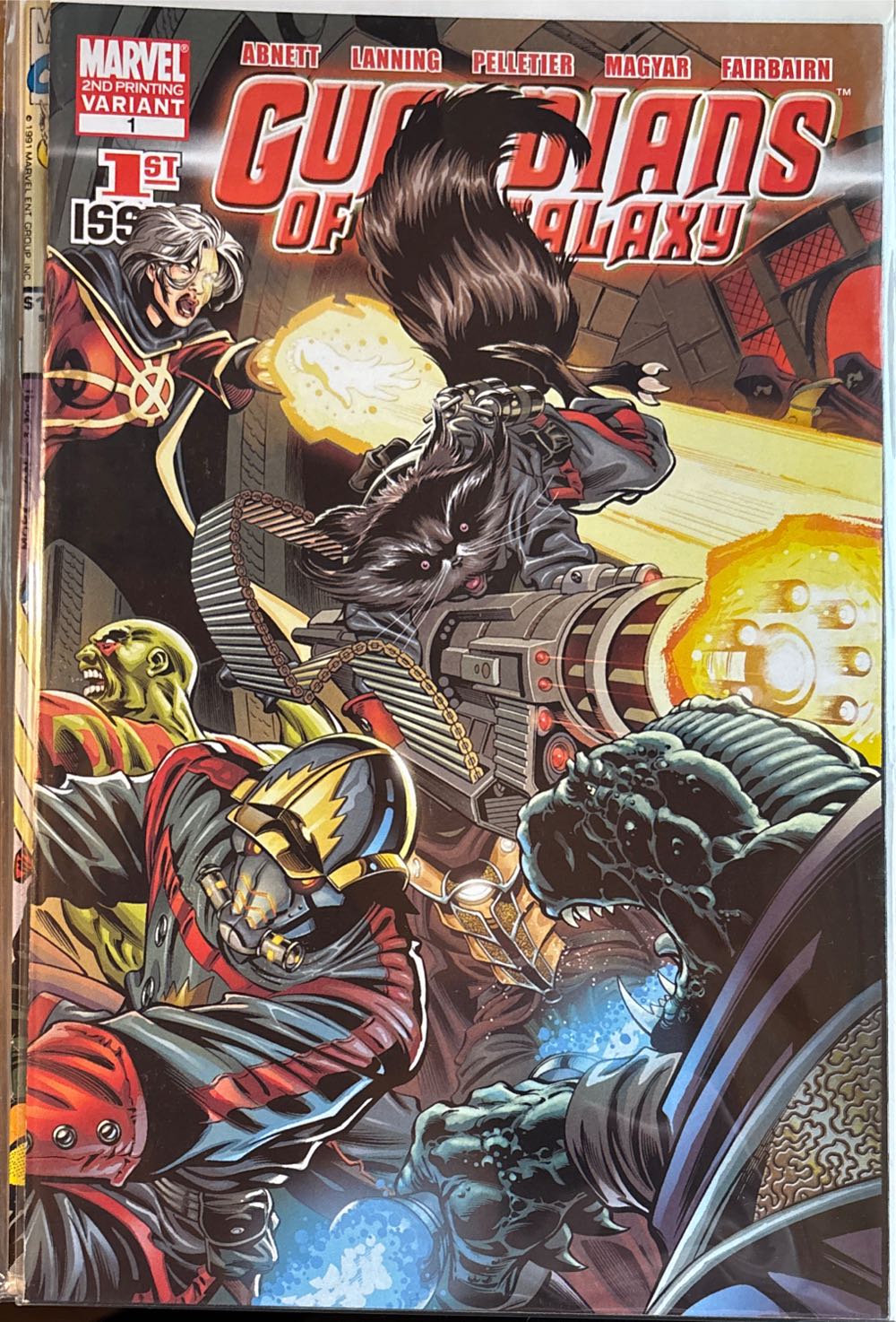 Guardians Of The Galaxy - Dan Buckley (1 - Jul 2008) comic book collectible [Barcode 75960606410600111] - Main Image 2