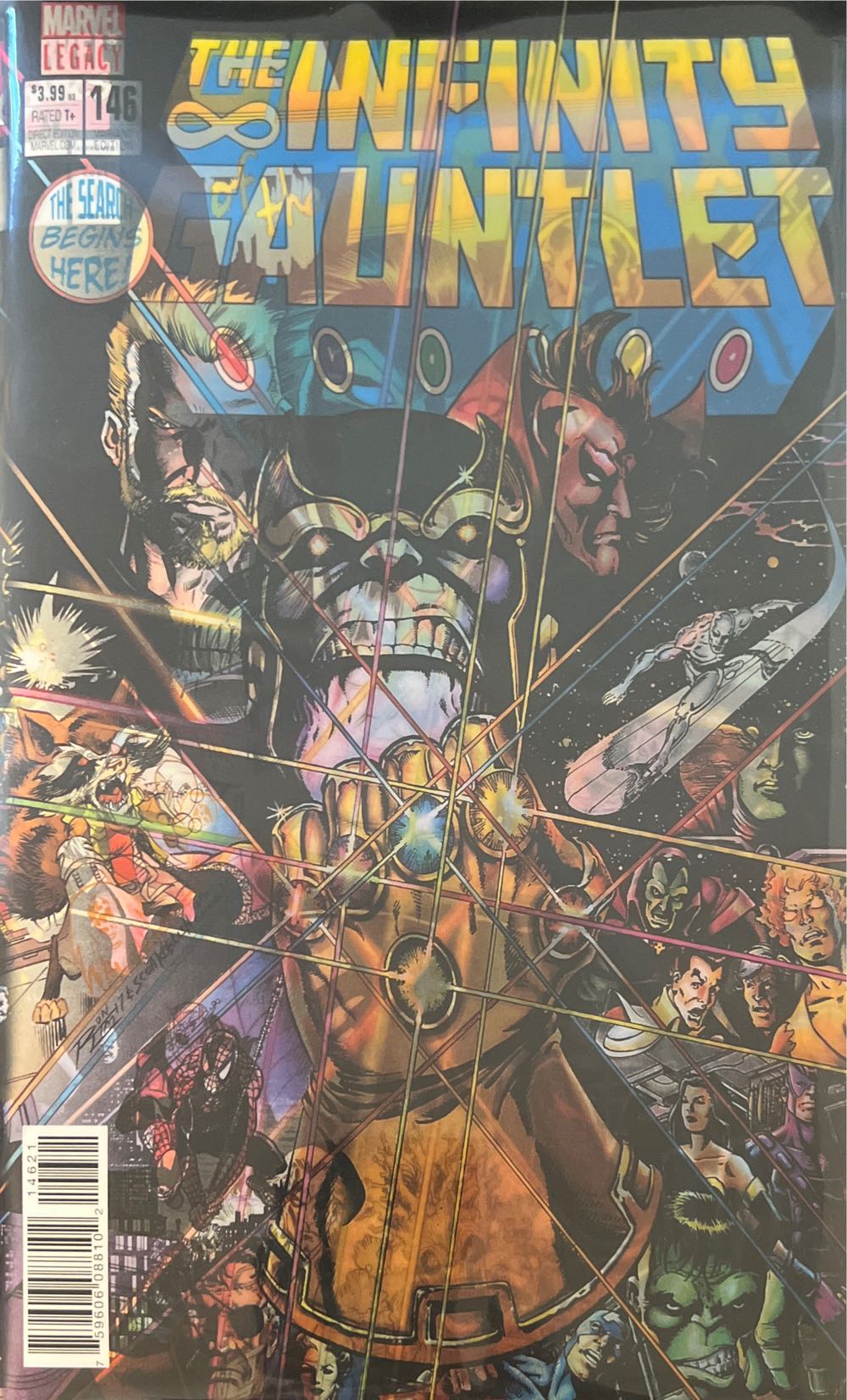 Guardians Of The Galaxy - Marvel Comcs (146 - Jan 2018) comic book collectible [Barcode 75960608810214621] - Main Image 3