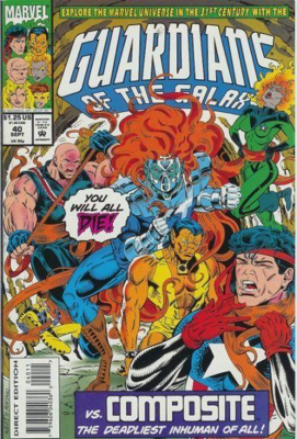 Guardians Of The Galaxy - Marvel Comics (40 - 09/1993) comic book collectible - Main Image 1