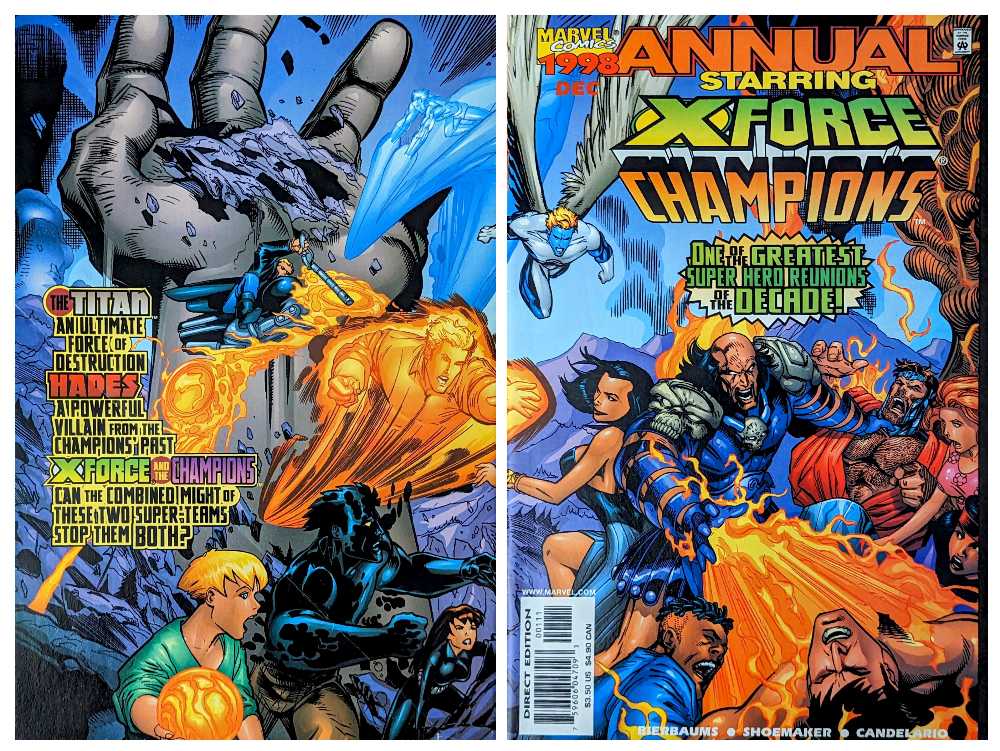 X-Force/Champions Annual  - Marvel Comics (1 - Dec 1998) comic book collectible [Barcode 759606047093] - Main Image 3