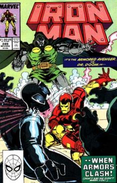 Iron Man #249 - Marvel (249 - Nov 1989) comic book collectible [Barcode 071486024545] - Main Image 1