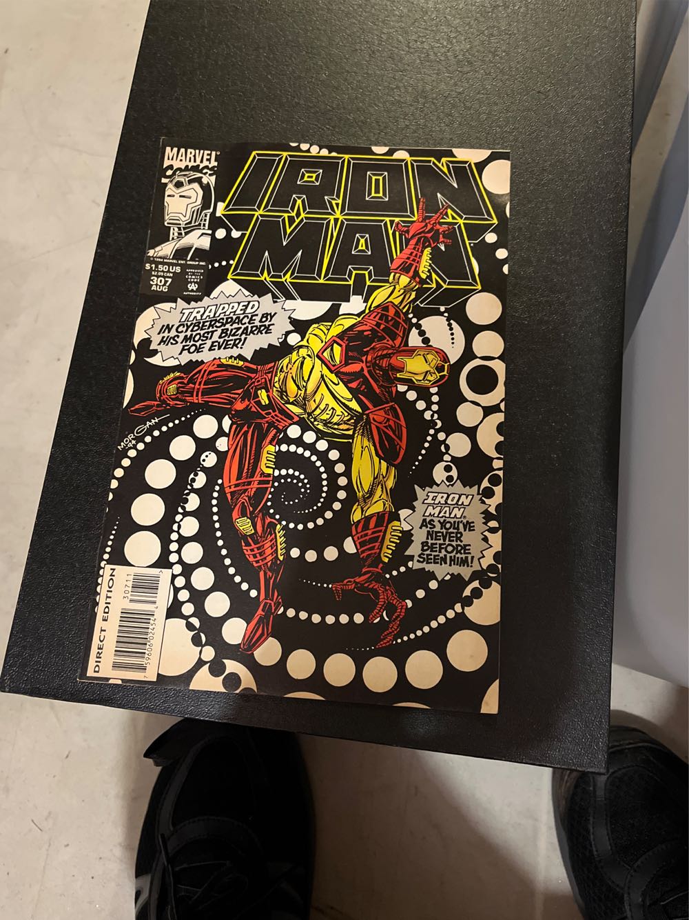 The Invincible Iron Man - Marvel (307 - Aug 1994) comic book collectible [Barcode 0759606024544] - Main Image 2