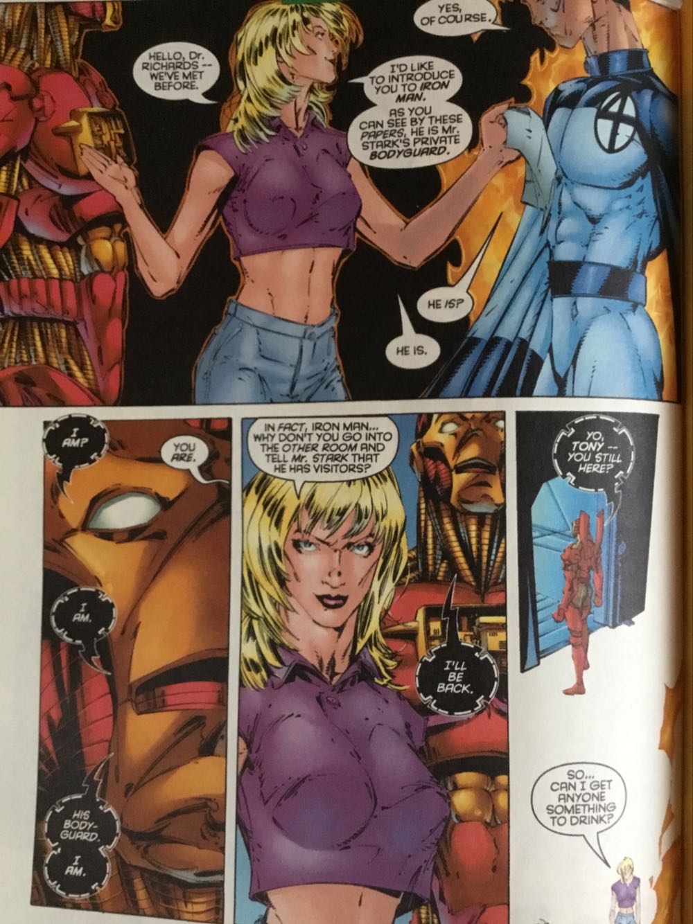 Iron Man vol. 2 - Marvel (3 - Jan 1997) comic book collectible [Barcode 759606043583] - Main Image 2