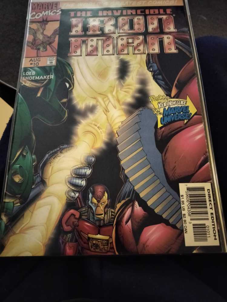 Iron Man vol. 2 - Marvel (10 - Jun 1997) comic book collectible [Barcode 759606043583] - Main Image 2