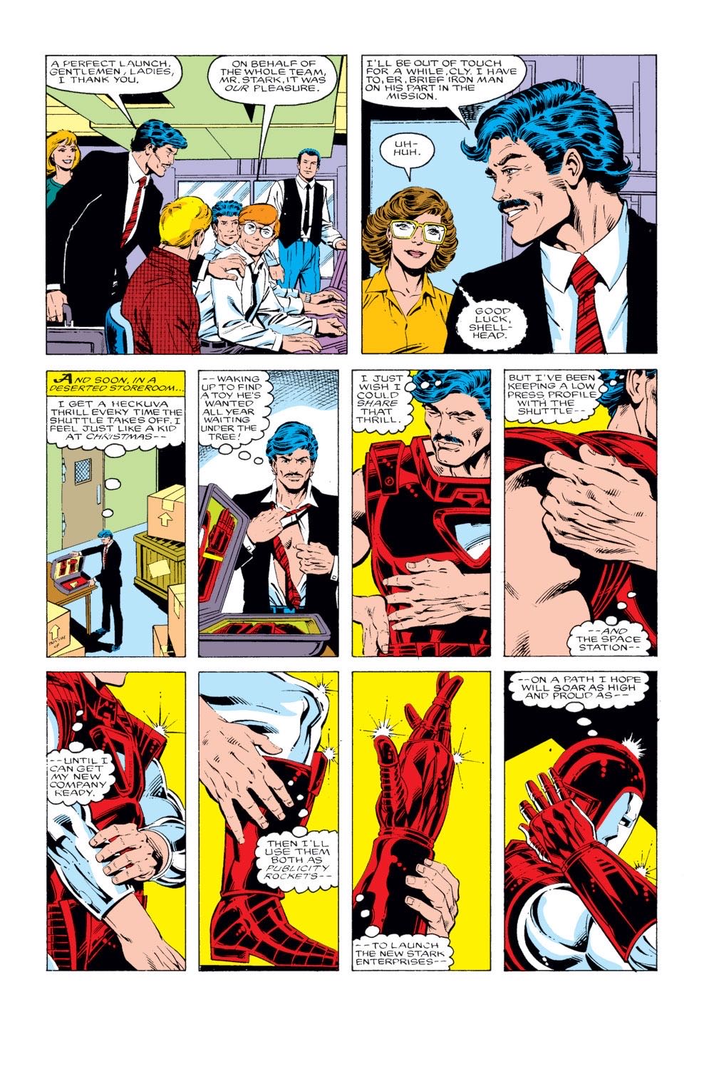 Iron Man - Marvel (215 - Feb 1987) comic book collectible [Barcode 071486024545] - Main Image 2