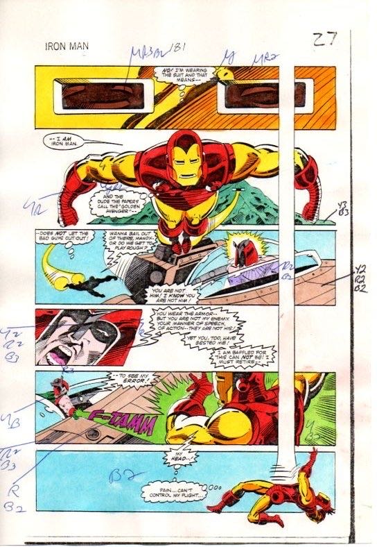 Iron Man - Marvel (181 - Apr 1984) comic book collectible [Barcode 071486024545] - Main Image 3