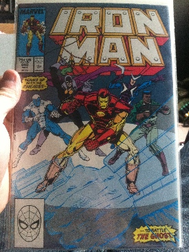 Iron Man #240 - Marvel (240 - Mar 1989) comic book collectible [Barcode 071486024545] - Main Image 1