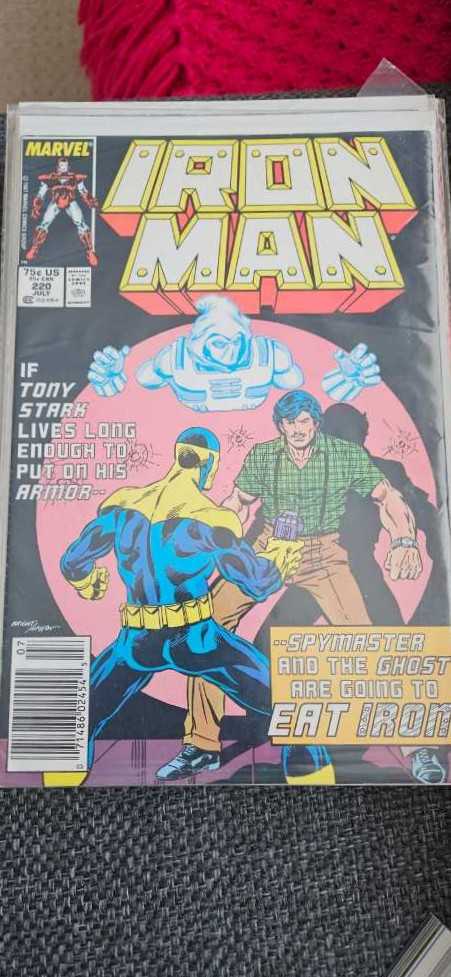 Iron Man - Marvel (220 - Jul 1987) comic book collectible [Barcode 071486024545] - Main Image 2