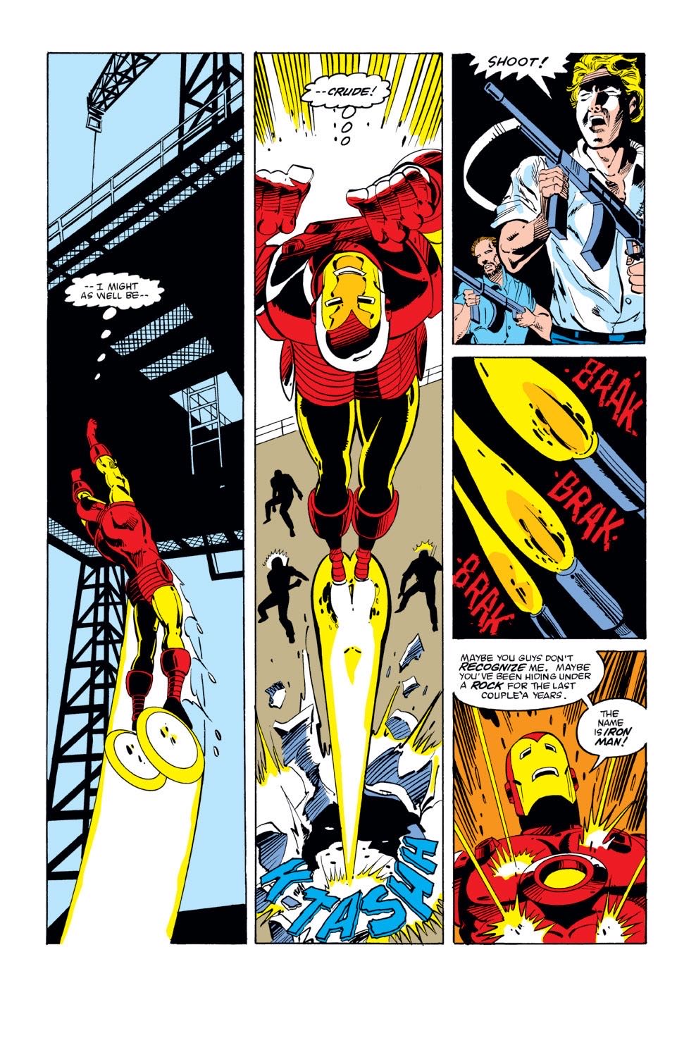 Iron Man 186 - Marvel Comics (186 - Sep 1984) comic book collectible [Barcode 071486024545] - Main Image 2