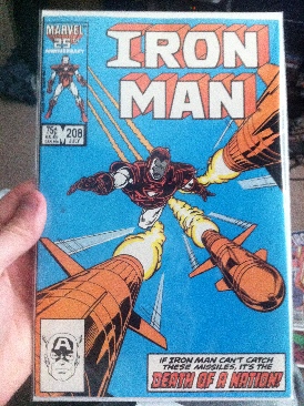 Iron Man - Marvel (208 - Jul 1986) comic book collectible [Barcode 071486024545] - Main Image 1