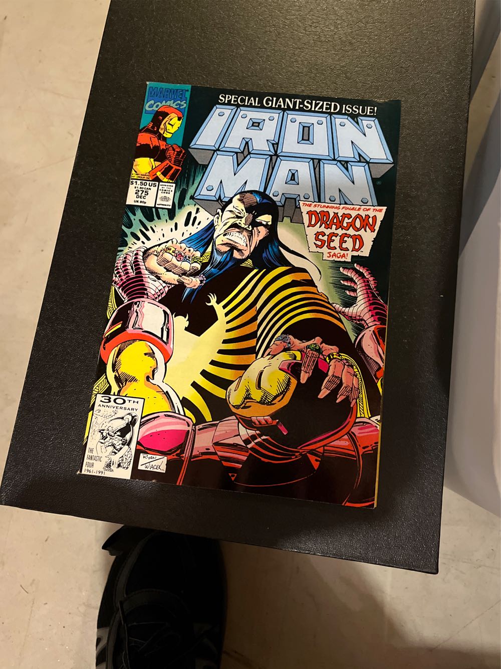 #275 The Stunning Finale Of The Dragon Seed Saga! - Marvel Comics (275 - Dec 1991) comic book collectible [Barcode 009281024545] - Main Image 2