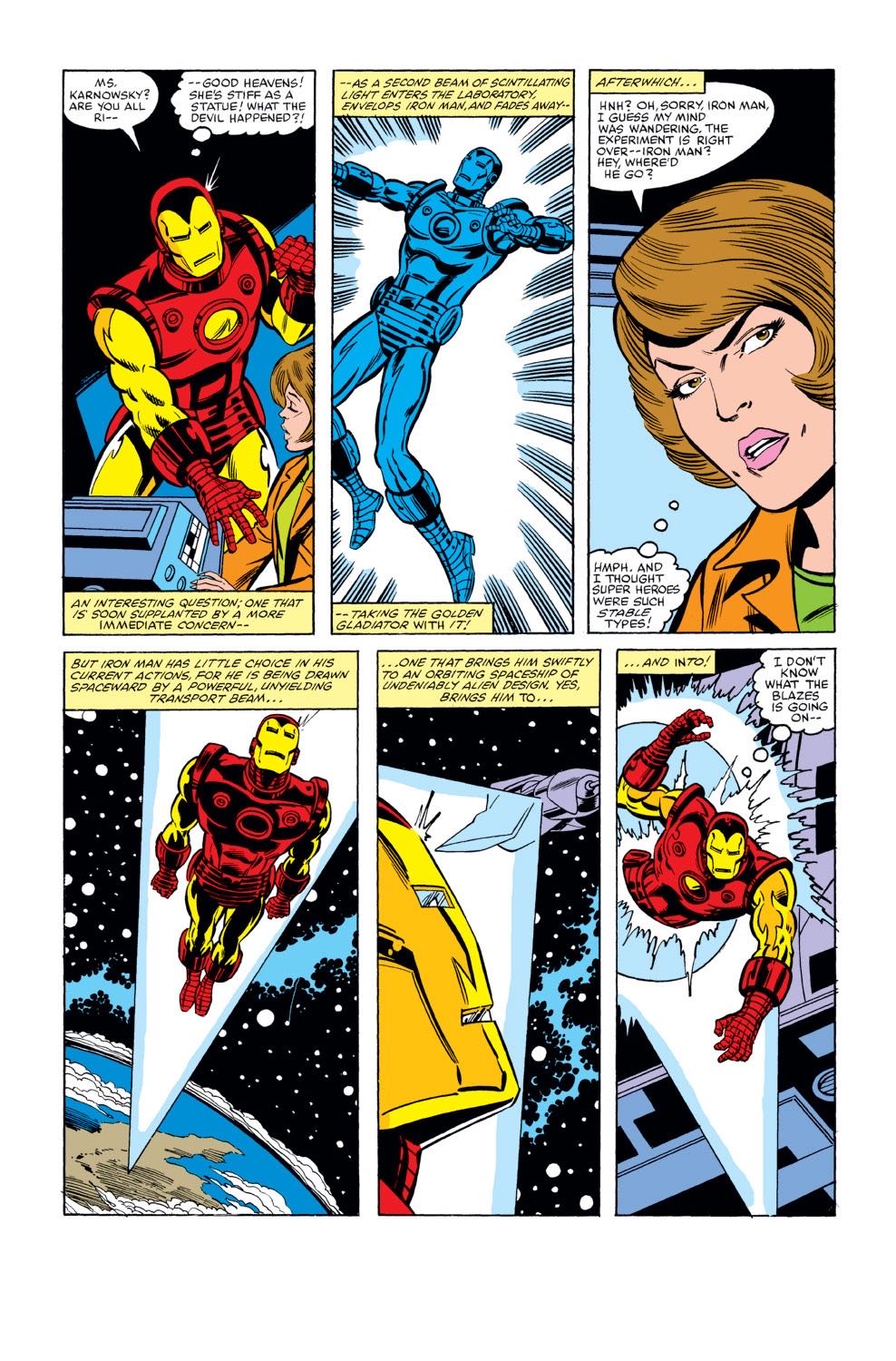 Iron Man - Marvel Comics (157 - 04/1982) comic book collectible [Barcode 9780785123385] - Main Image 3