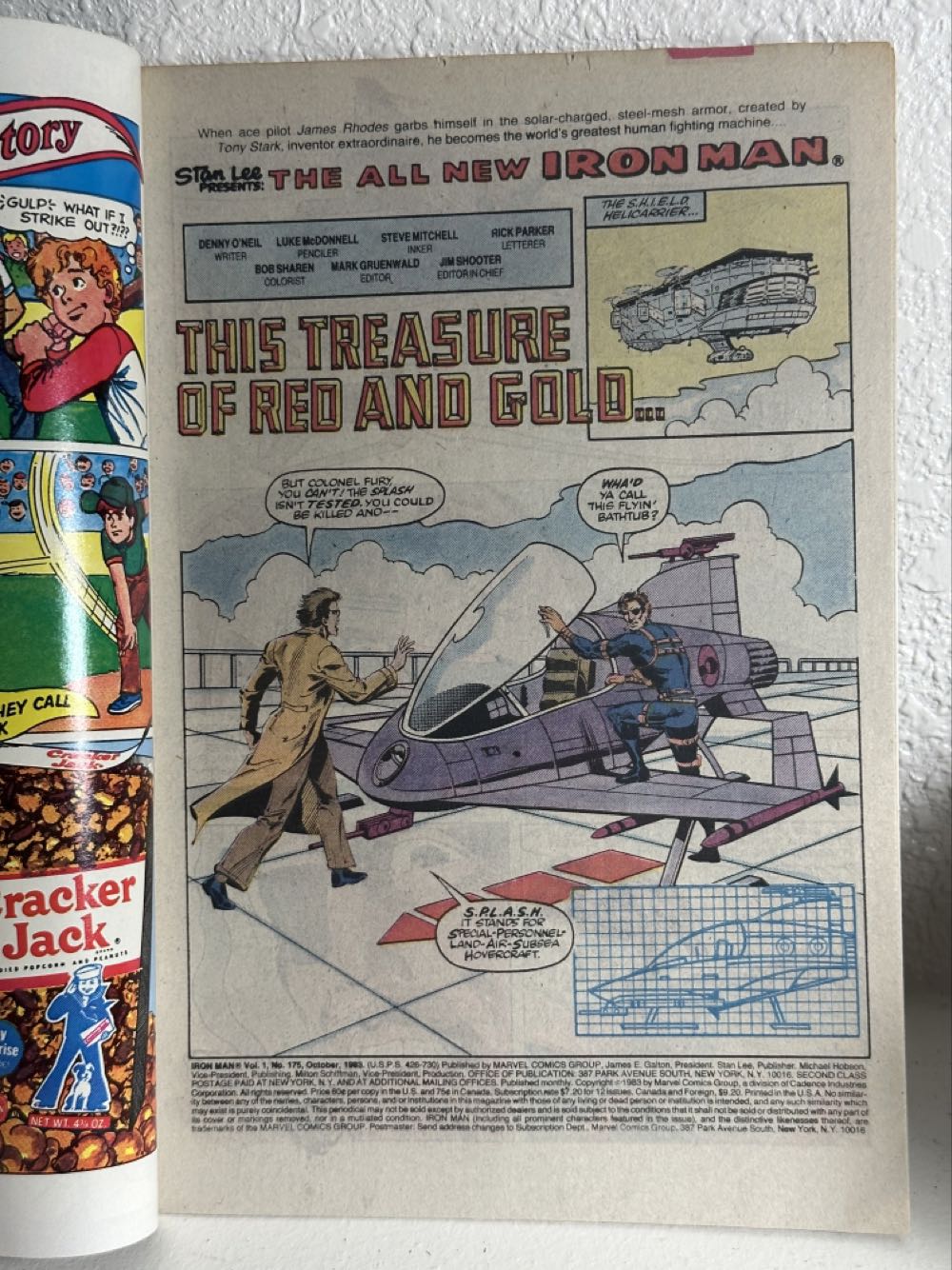 Iron Man (Vol. 1) - Marvel Comics (175 - Oct 1983) comic book collectible [Barcode 9780785123385] - Main Image 3