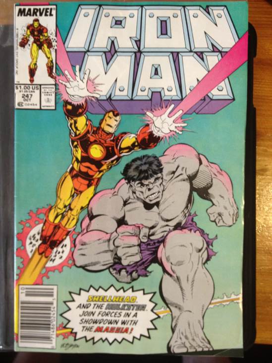 Iron Man #247 - Marvel (247 - Oct 1989) comic book collectible [Barcode 759606064274] - Main Image 1