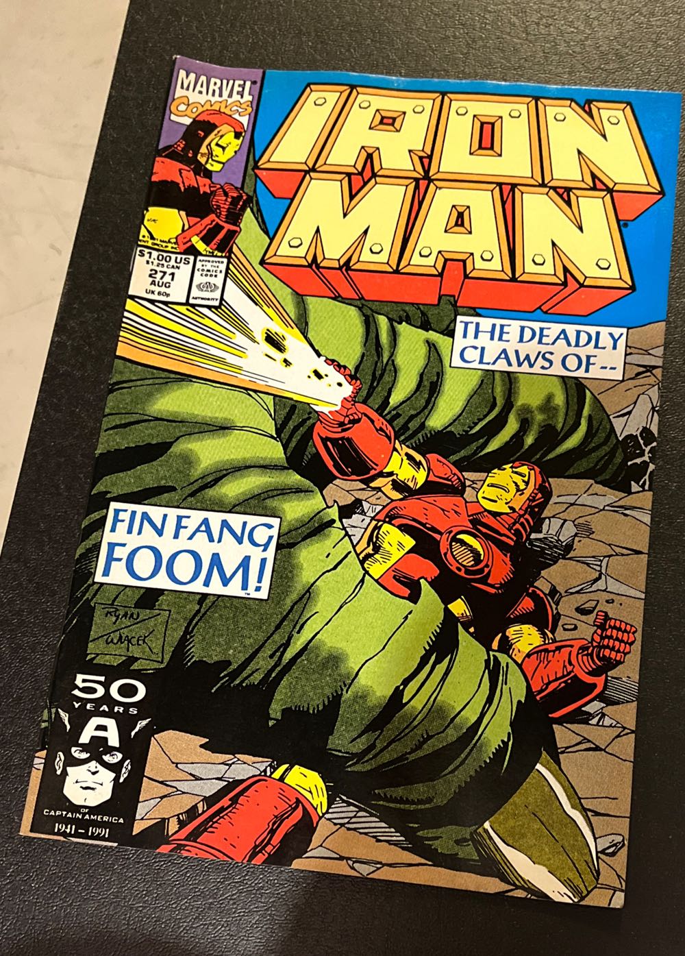 #271 - Marvel Comics (271 - Aug 1991) comic book collectible [Barcode 071486024545] - Main Image 4