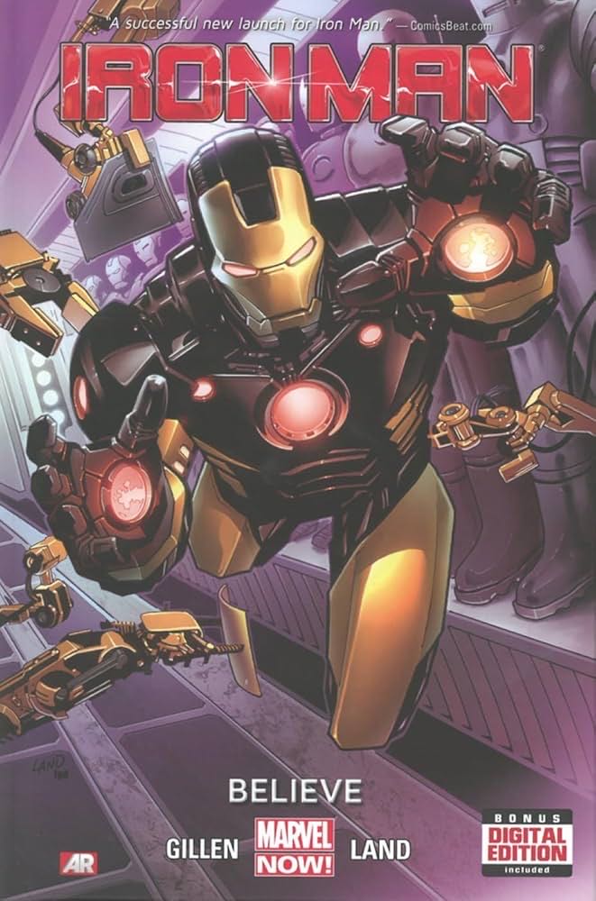 Iron Man: Marvel Now! - Marvel Comics (1) comic book collectible [Barcode 759606079094] - Main Image 2