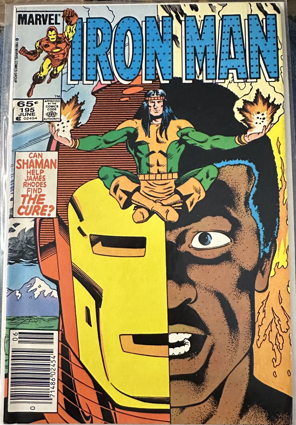 #195 - Marvel Comics (195 - Jun 1985) comic book collectible [Barcode 9780785123385] - Main Image 2