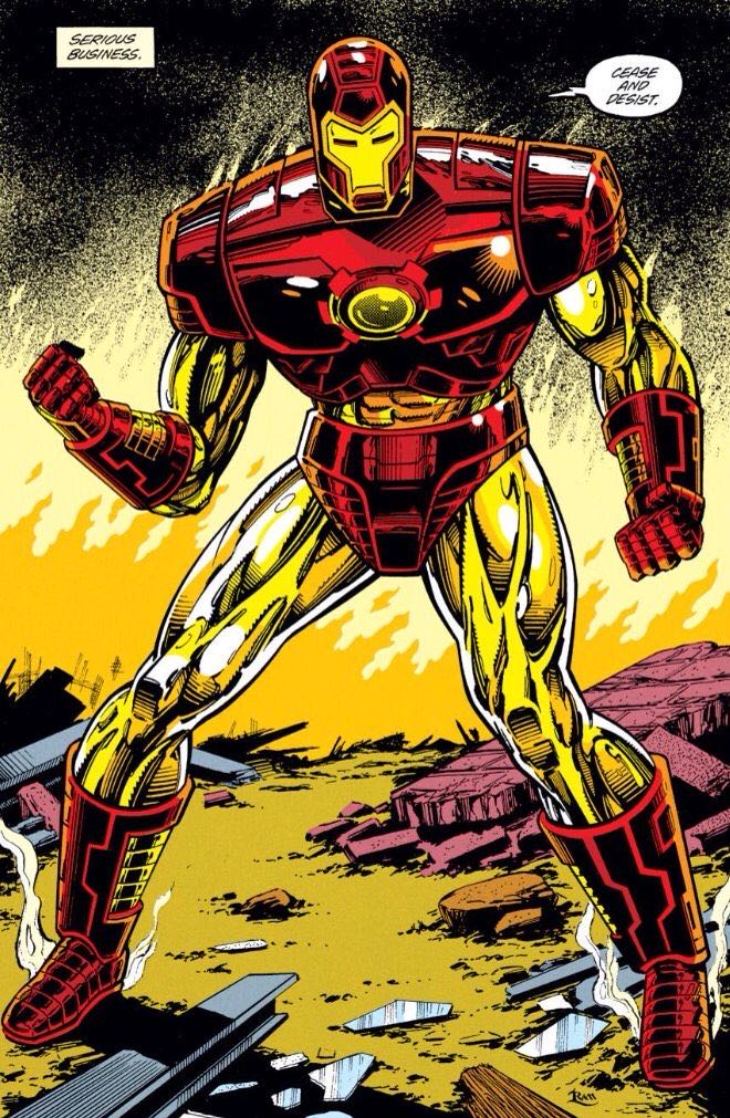 Iron Man - Marvel Comics (290 - Mar 1993) comic book collectible [Barcode 759606064274] - Main Image 3