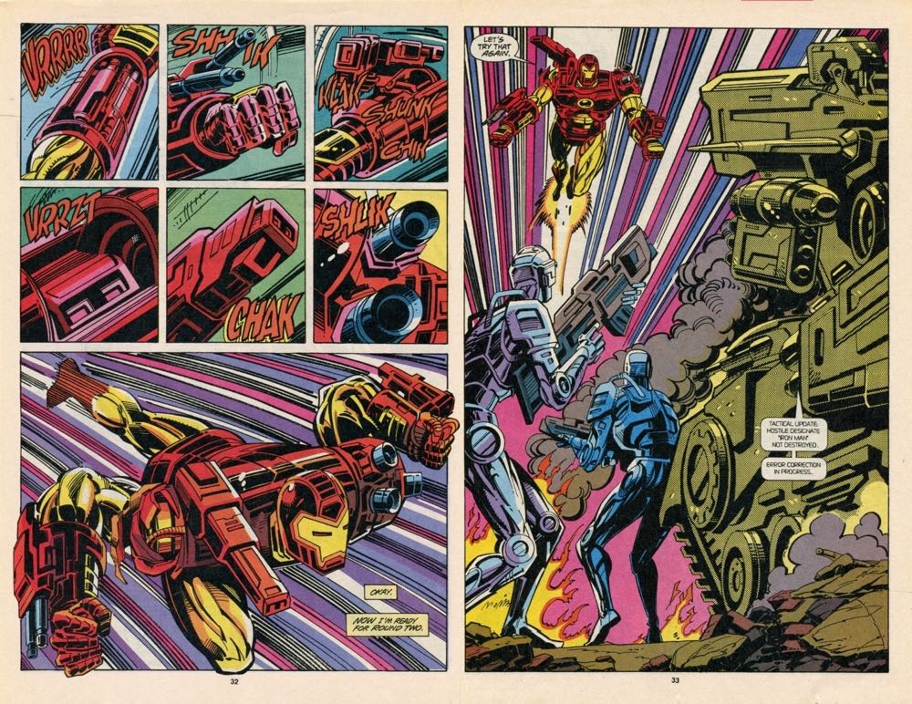 Iron Man - Marvel Comics (290 - Mar 1993) comic book collectible [Barcode 759606064274] - Main Image 4