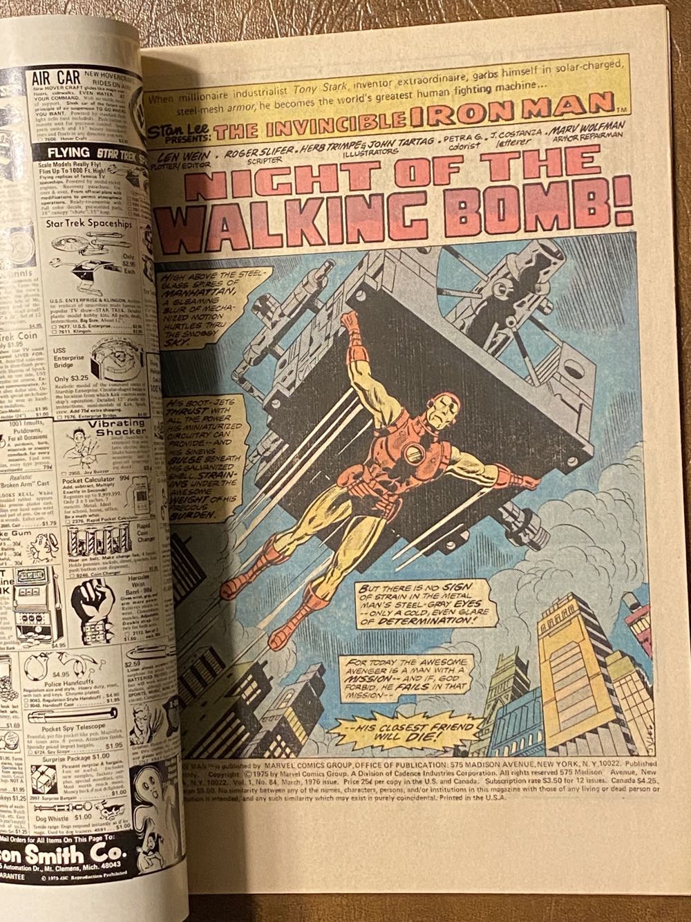 Invincible Iron Man 84 - Marvel Comics Group (84 - Mar 1984) comic book collectible [Barcode 9780785123385] - Main Image 2