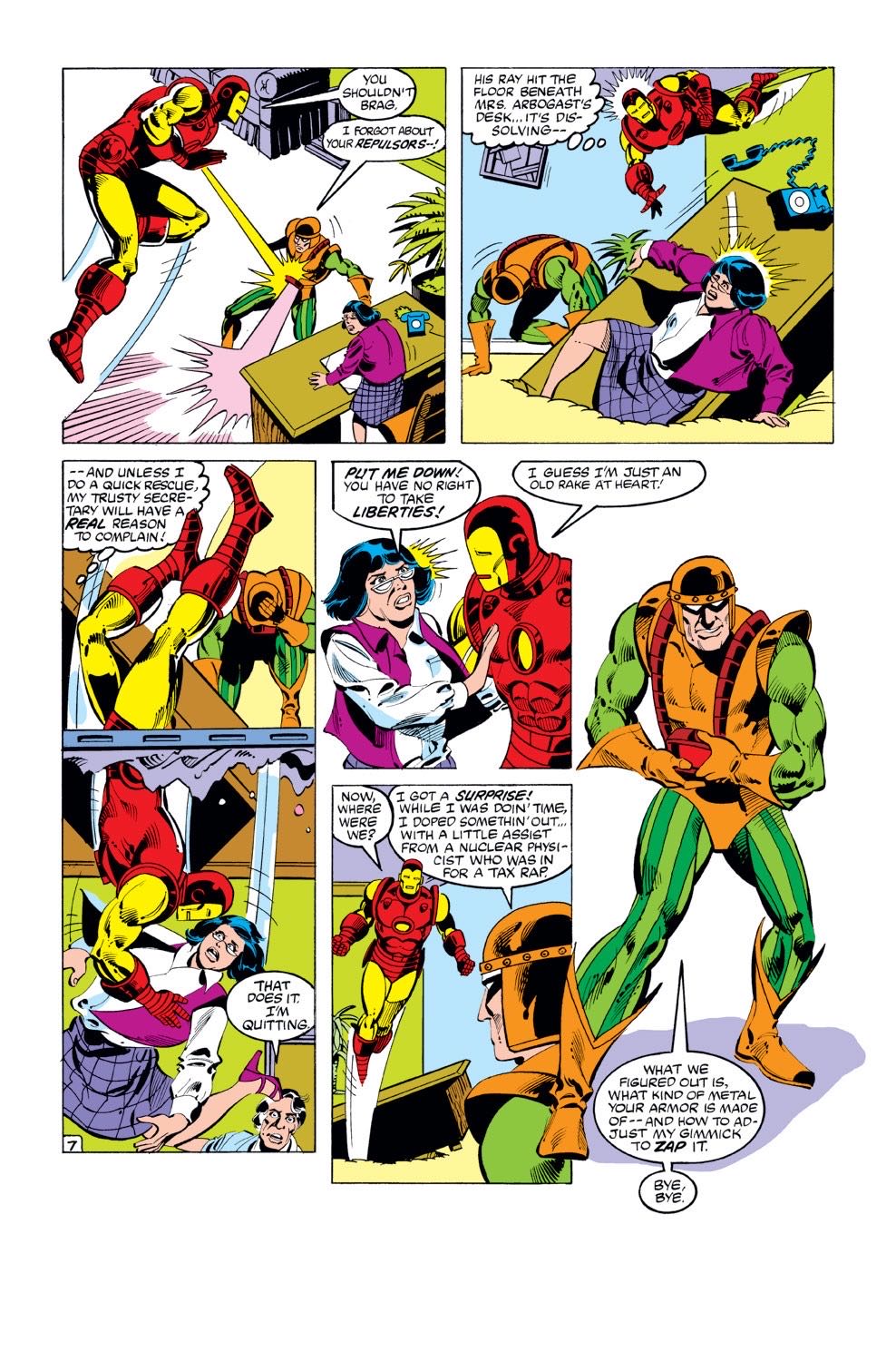 Iron Man Vol. 1 - Marvel (166 - Jan 1983) comic book collectible [Barcode 5960606427] - Main Image 4