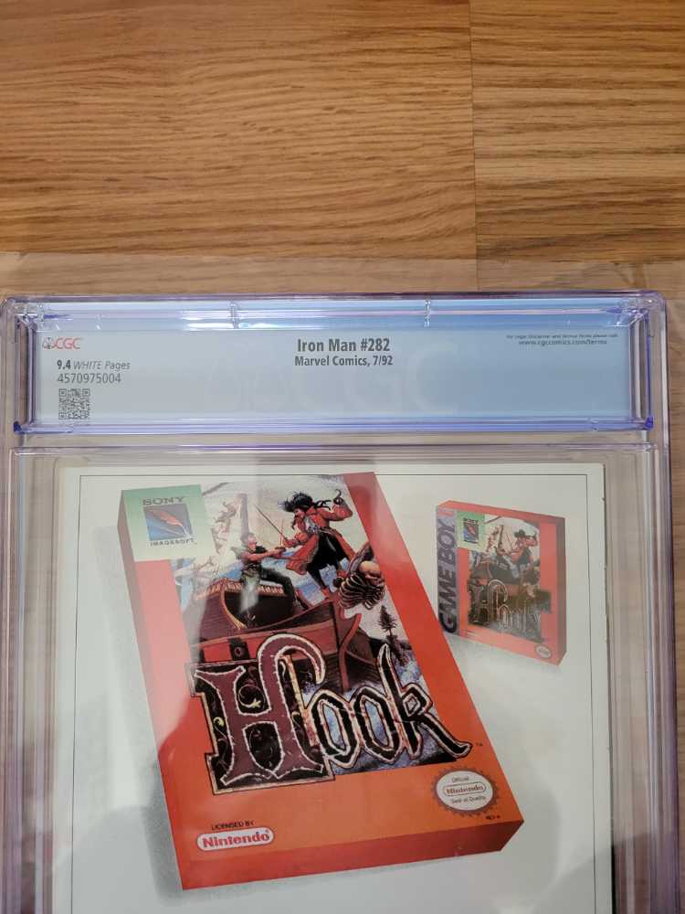 Iron Man - Marvel Comic Group (282 - Nov 1992) comic book collectible [Barcode 5960606427] - Main Image 4