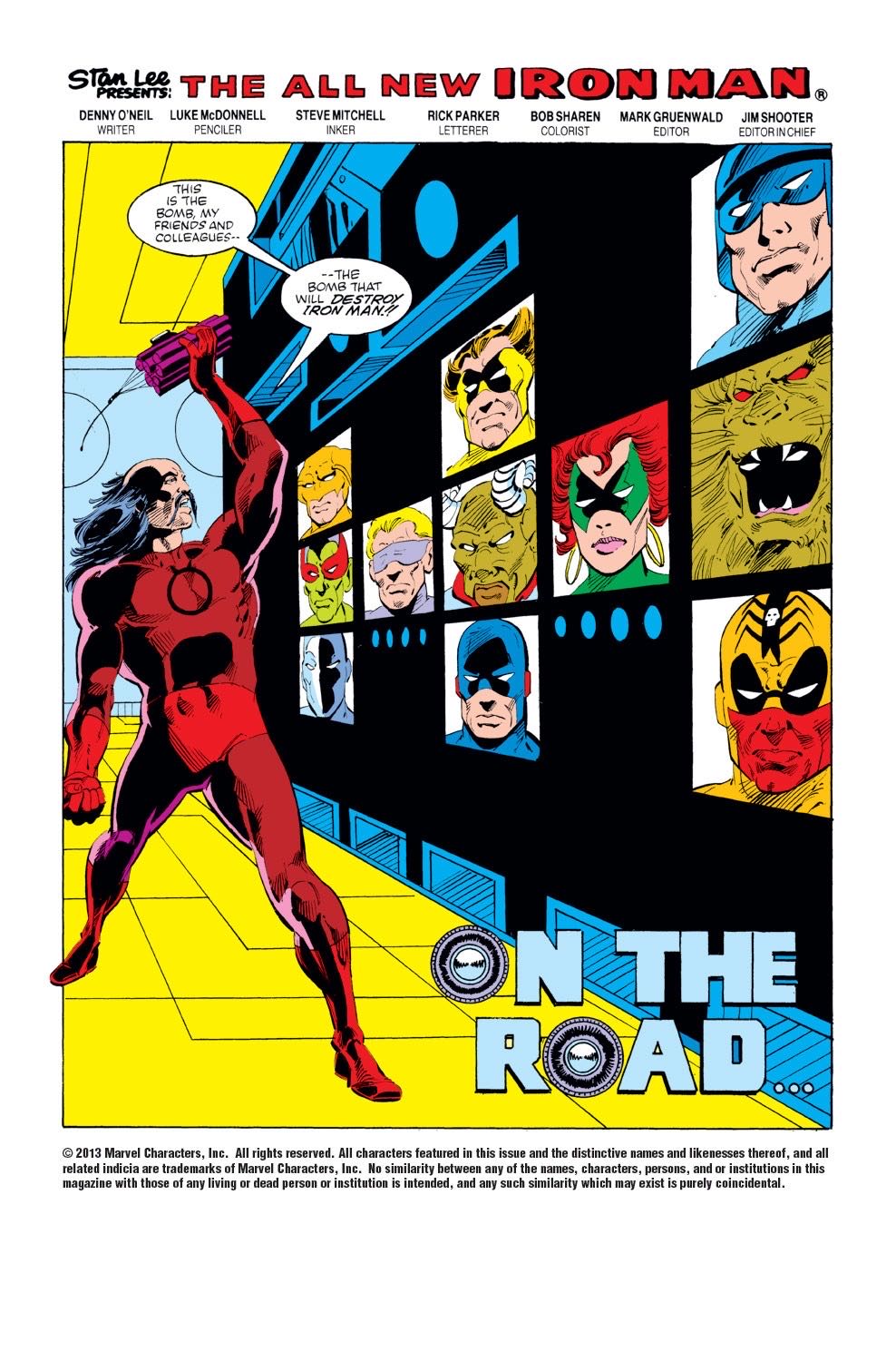 Iron Man - Marvel Comics (184 - Jul 1984) comic book collectible [Barcode 759606056538] - Main Image 2