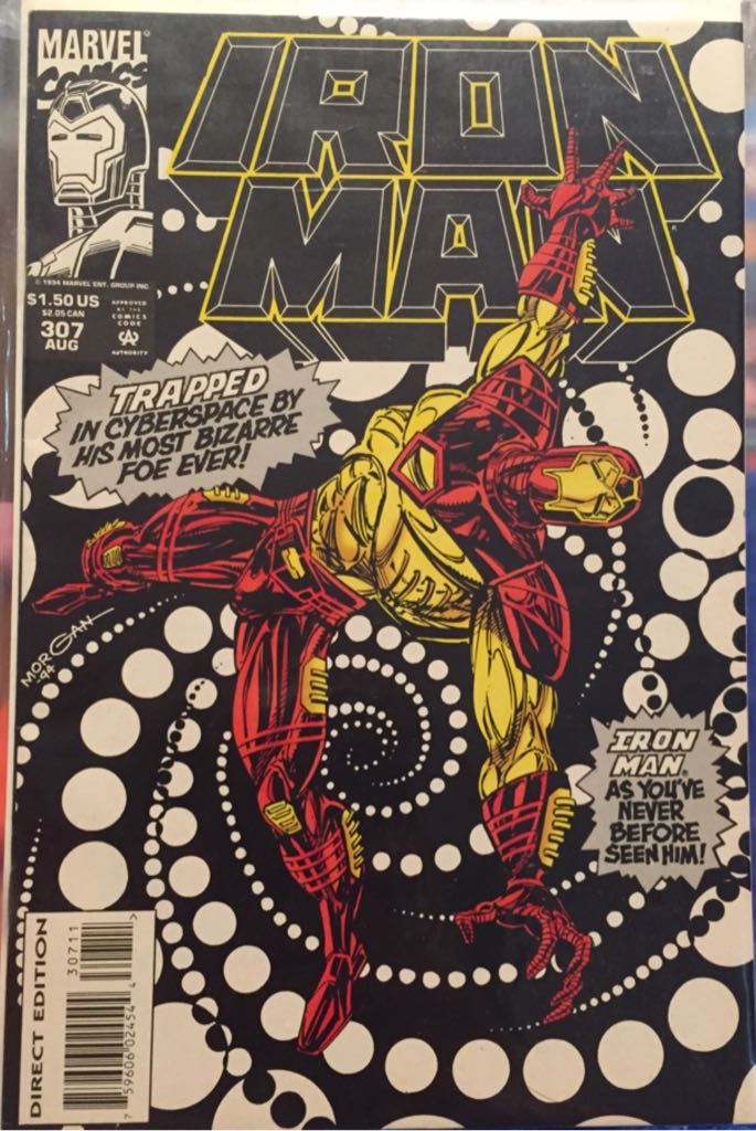 Iron Man #307 - Michael Hobson Group (307) comic book collectible [Barcode 759606024544] - Main Image 1