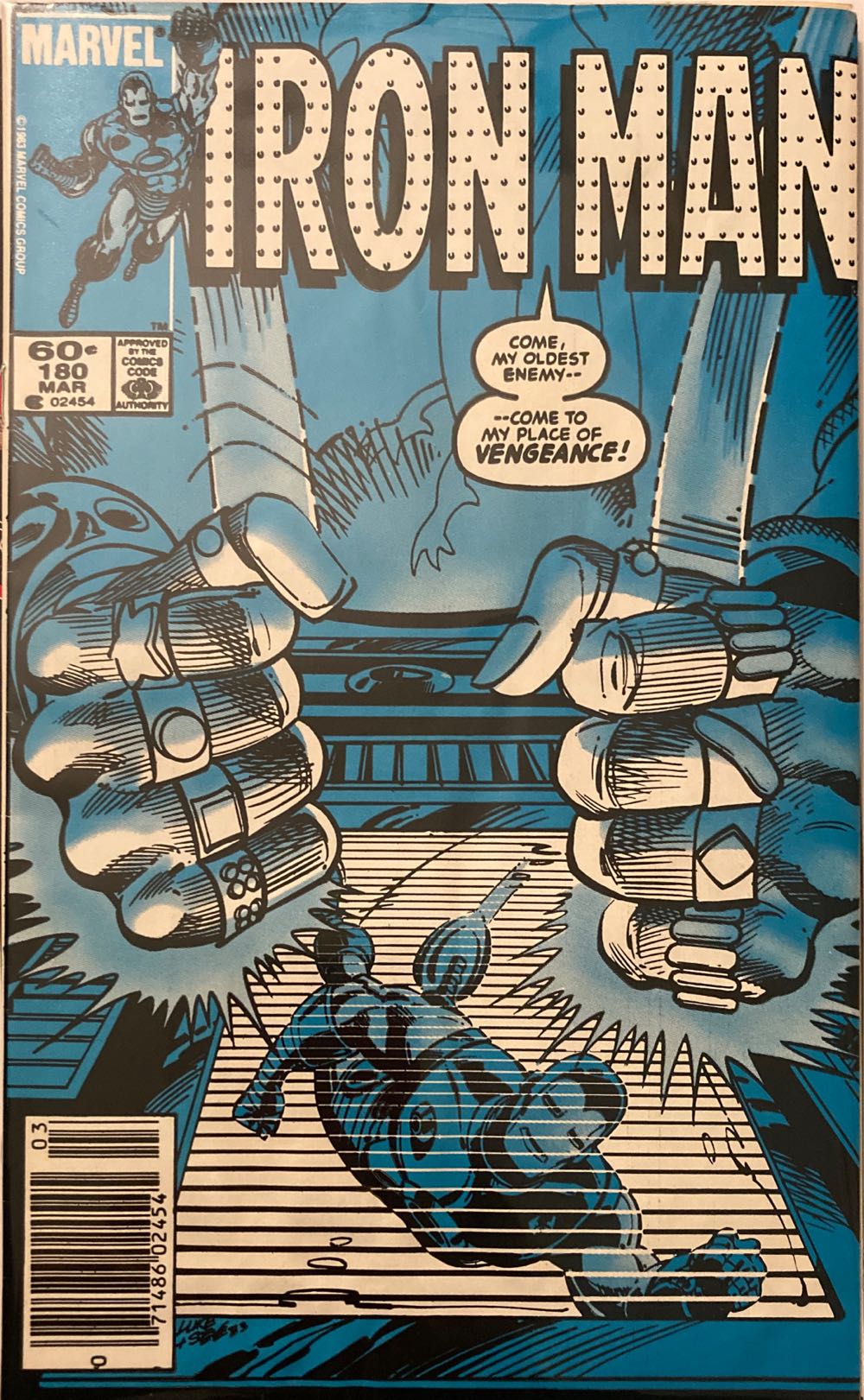 #180 - Marvel Comics Group (180 - 03/1984) comic book collectible [Barcode 071486024545] - Main Image 2