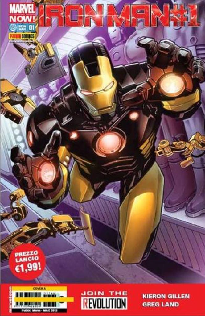 Iron Man & New Avengers (1) comic book collectible - Main Image 1