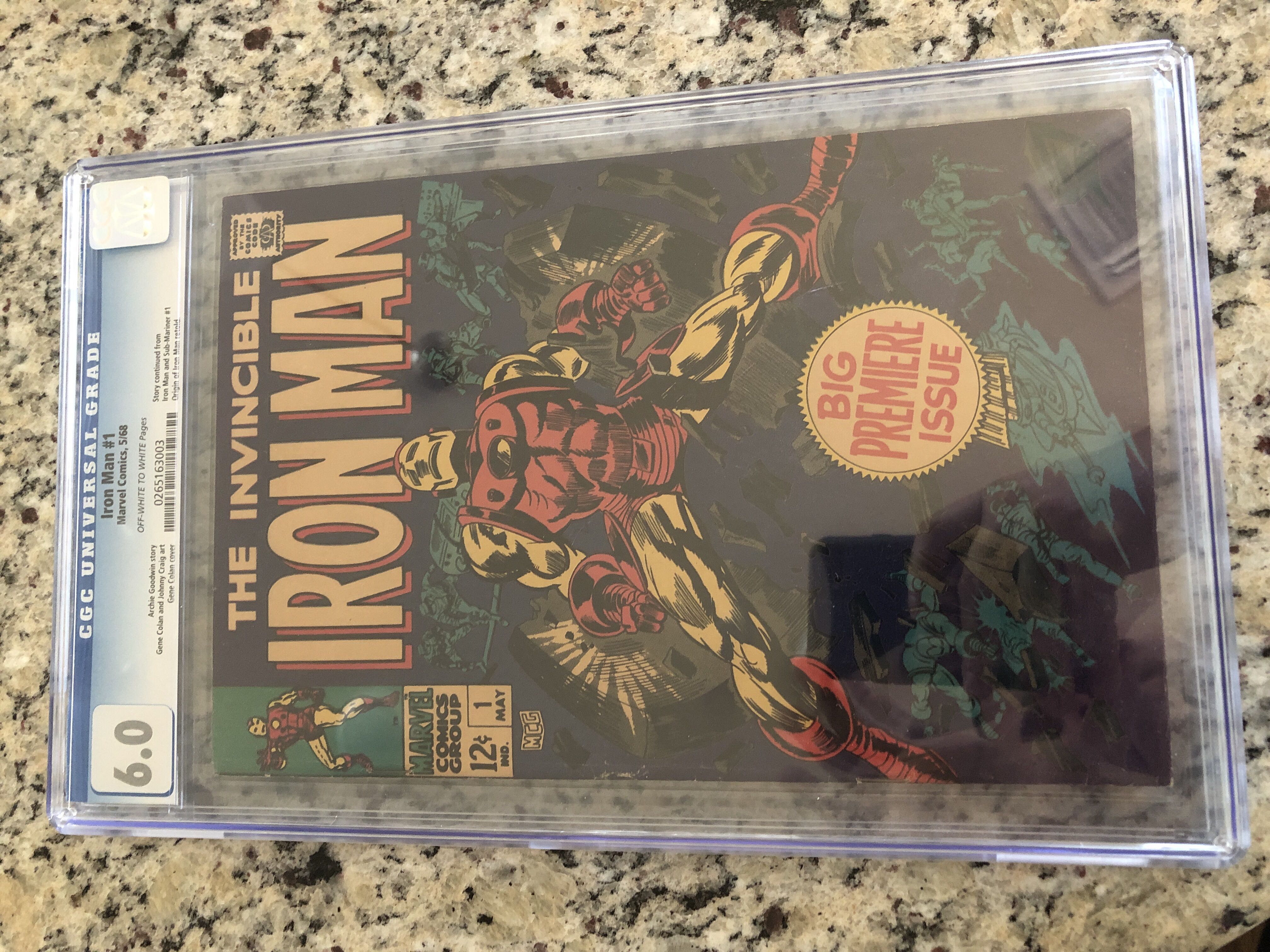 Iron Man - Marvel Comics Group (1 - May 1968) comic book collectible - Main Image 2