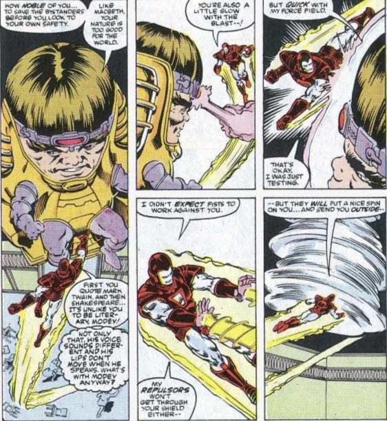 Iron Man - Marvel Comics (205 - Apr 1986) comic book collectible [Barcode 759606056538] - Main Image 3