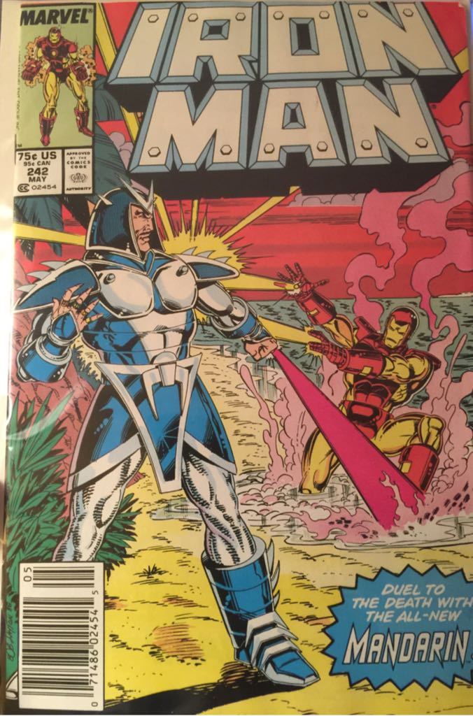 Iron Man Vol. 1 - Marvel Comics (242 - 05/1989) comic book collectible [Barcode 759606056538] - Main Image 1