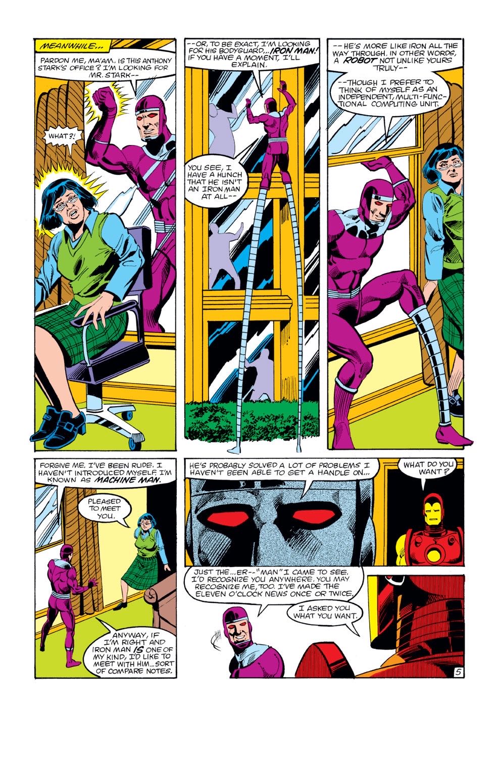 Iron Man (1968) - Marvel (168 - Mar 1983) comic book collectible [Barcode 759606056538] - Main Image 4