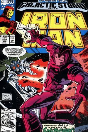 Iron Man (Vol. 1) - Marvel Comics (278 - Mar 1992) comic book collectible - Main Image 1