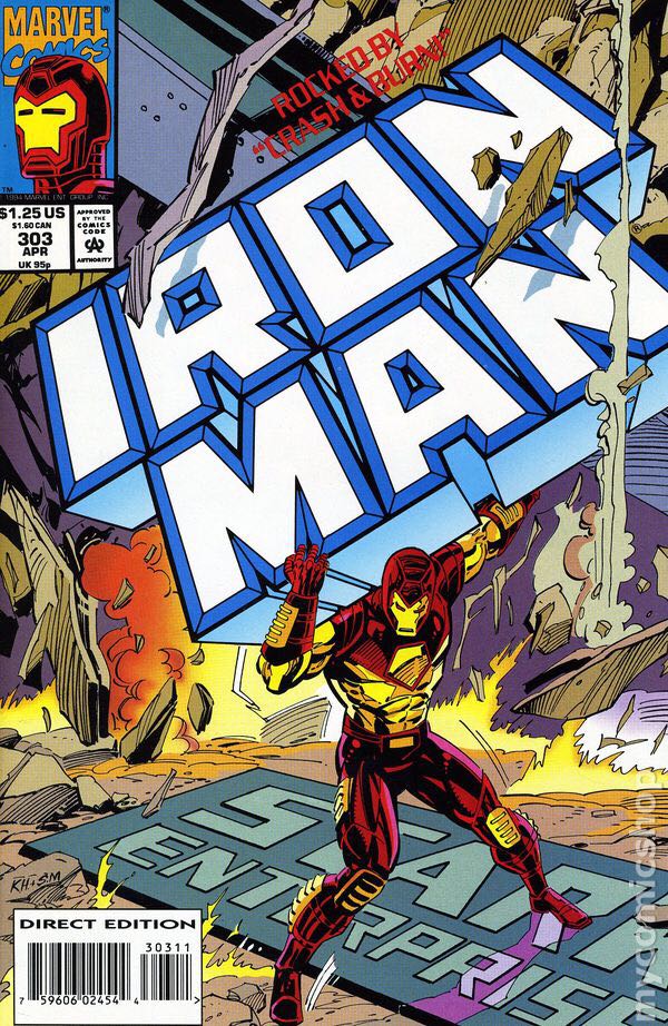 The Invincible Iron Man - Marvel Comics (303 - Apr 1994) comic book collectible - Main Image 1