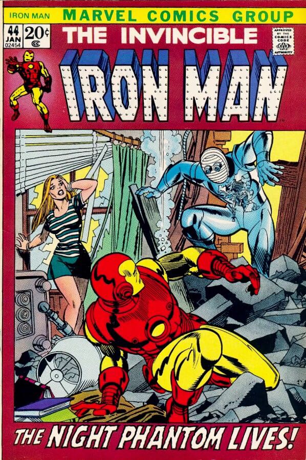 Iron Man 44 - Marvel Comics (44 - Jan 1972) comic book collectible - Main Image 1