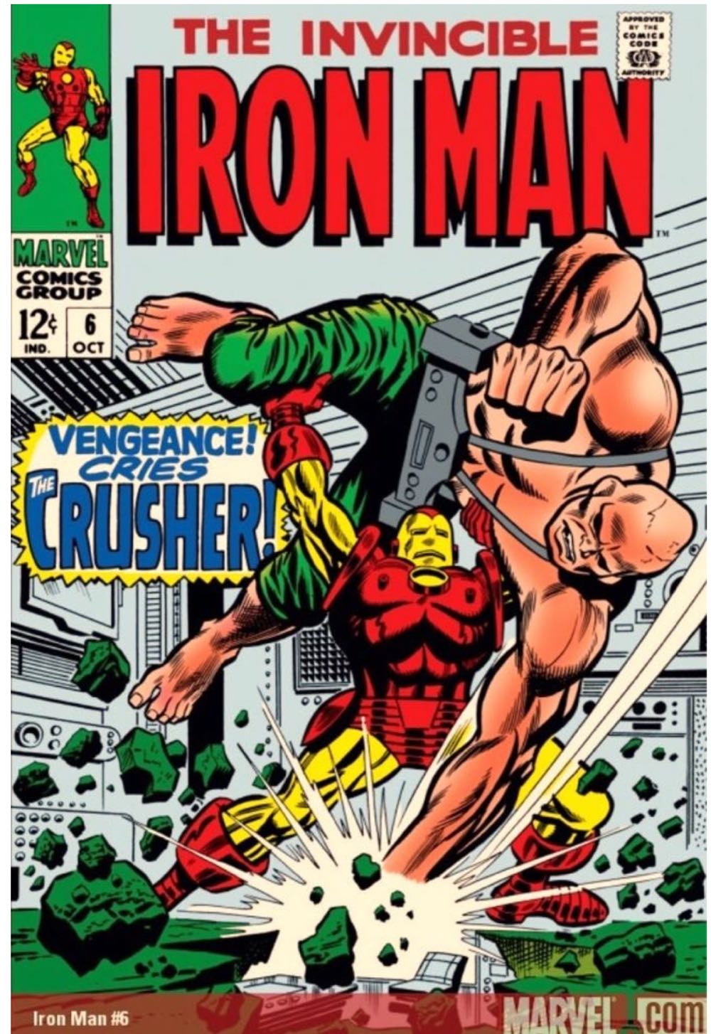 The Invincible Iron Man - Marvel Comics Group (6 - 10/1968) comic book collectible - Main Image 2