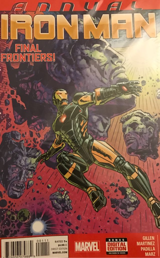 Iron Man Vol 5 Annual - Marvel (1 - Feb 2014) comic book collectible [Barcode 75960607988900111] - Main Image 1