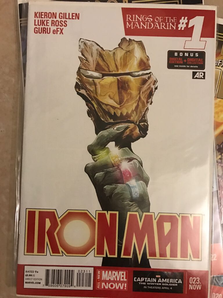 Iron Man - Marvel Comics (23 - May 2014) comic book collectible [Barcode 75960607909402311] - Main Image 1