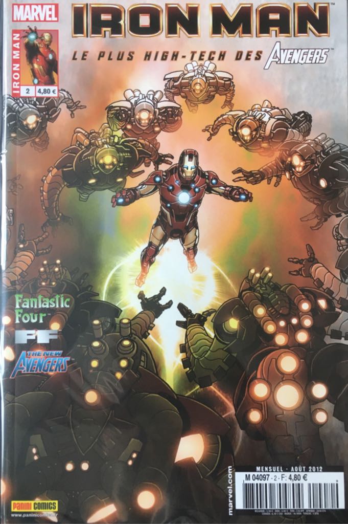 Iron Man - Panini Comics (2 - 08/2012) comic book collectible - Main Image 1
