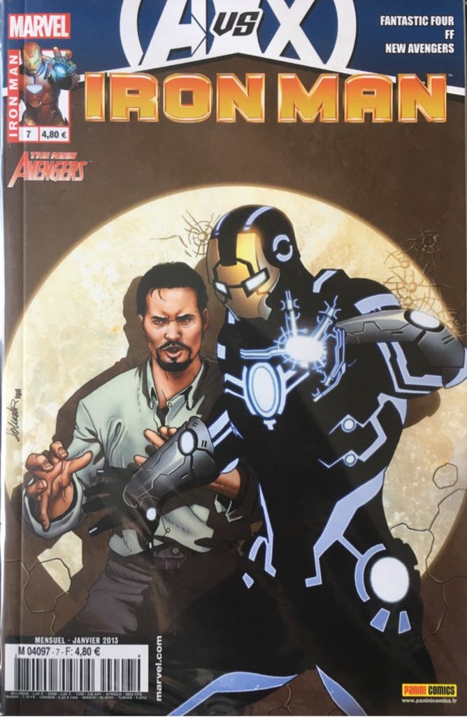 Iron Man - Panini Comics (7 - 01/2013) comic book collectible - Main Image 1