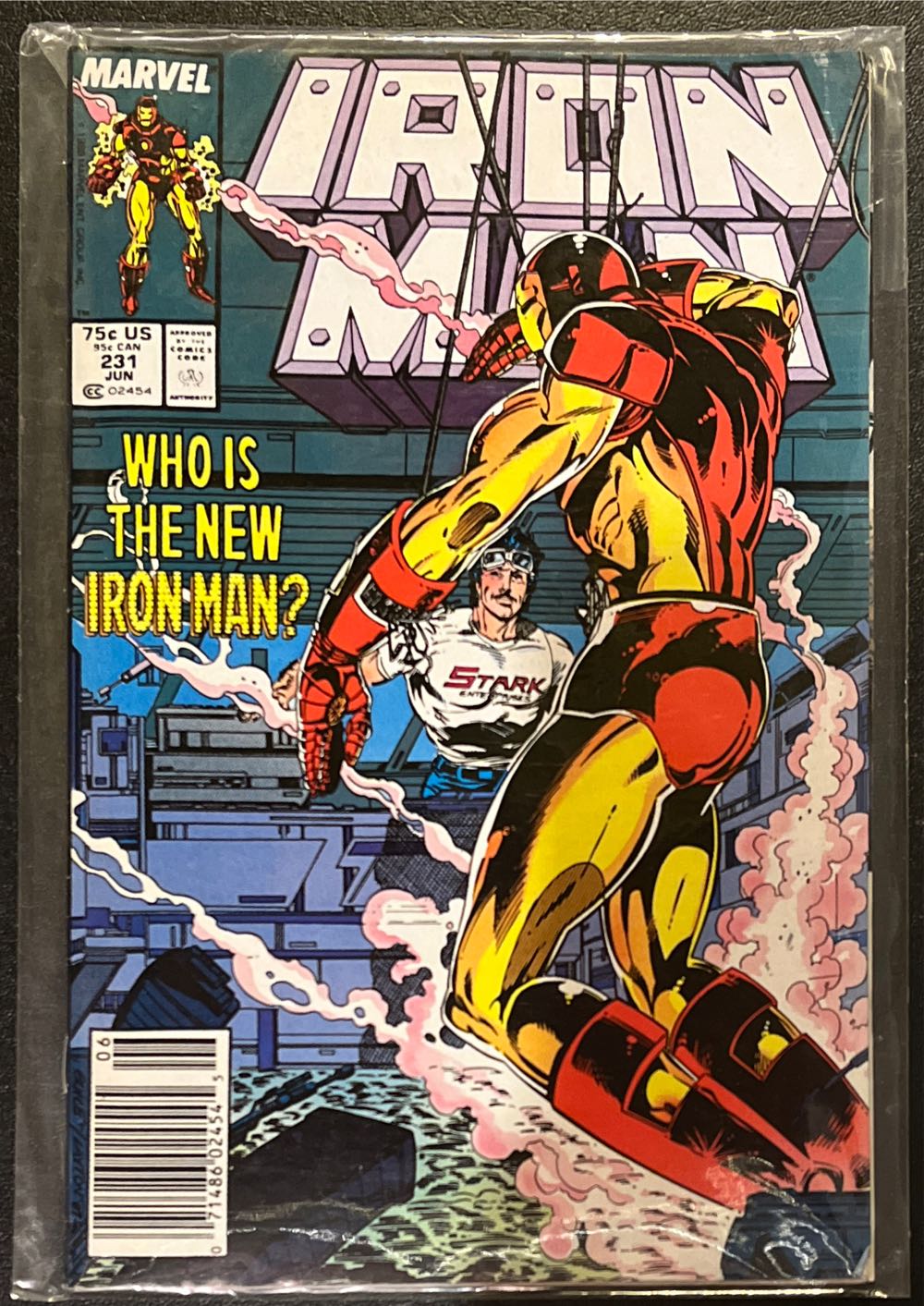 Iron Man - Marvel (231 - Jun 1988) comic book collectible - Main Image 3