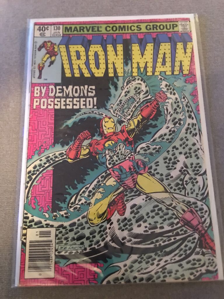 Invincible Iron Man - Marvel Comics (130 - Jan 1980) comic book collectible [Barcode 759606056538] - Main Image 1