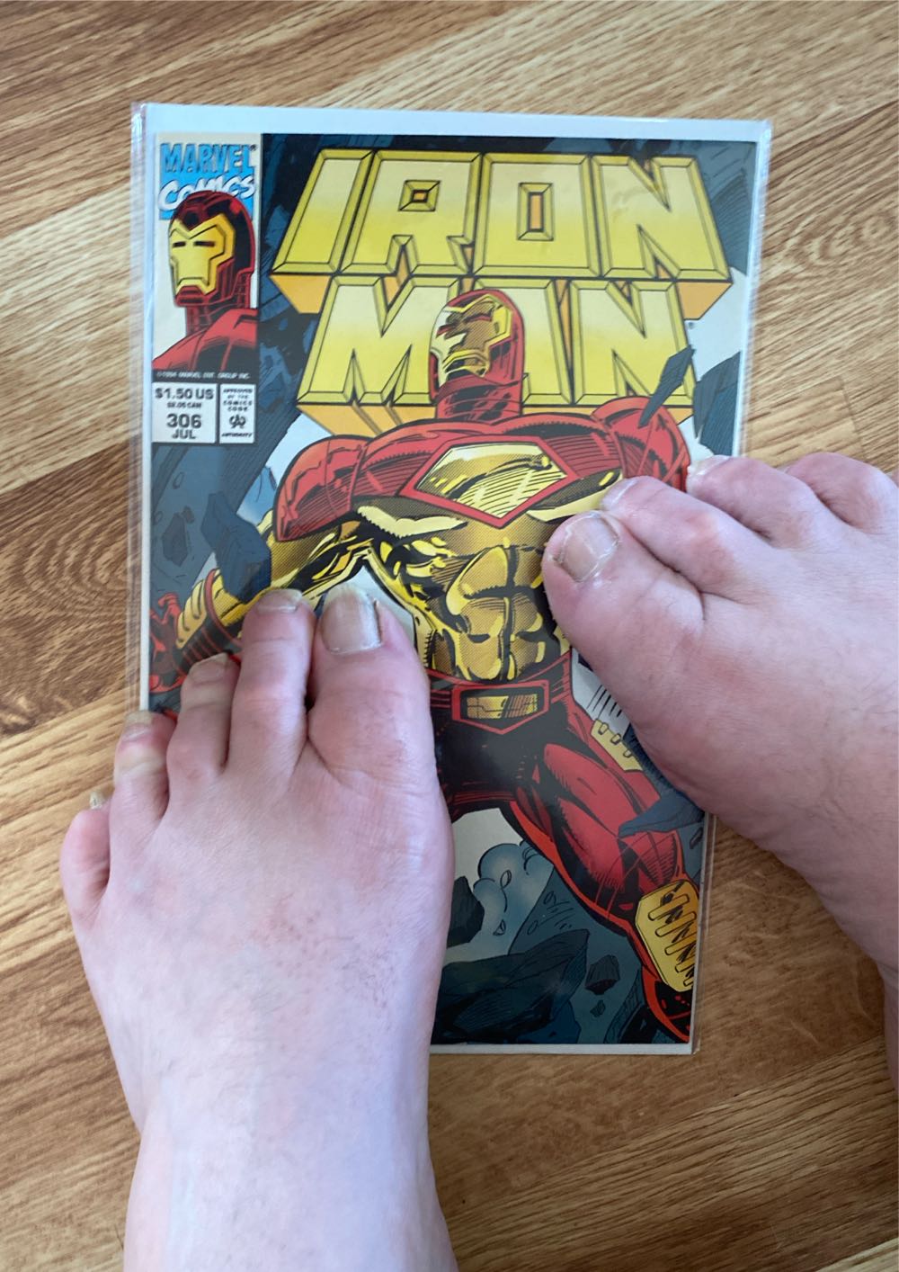 Iron Man - Marvel Comics (306 - 07/1994) comic book collectible [Barcode 75960602454430611] - Main Image 3